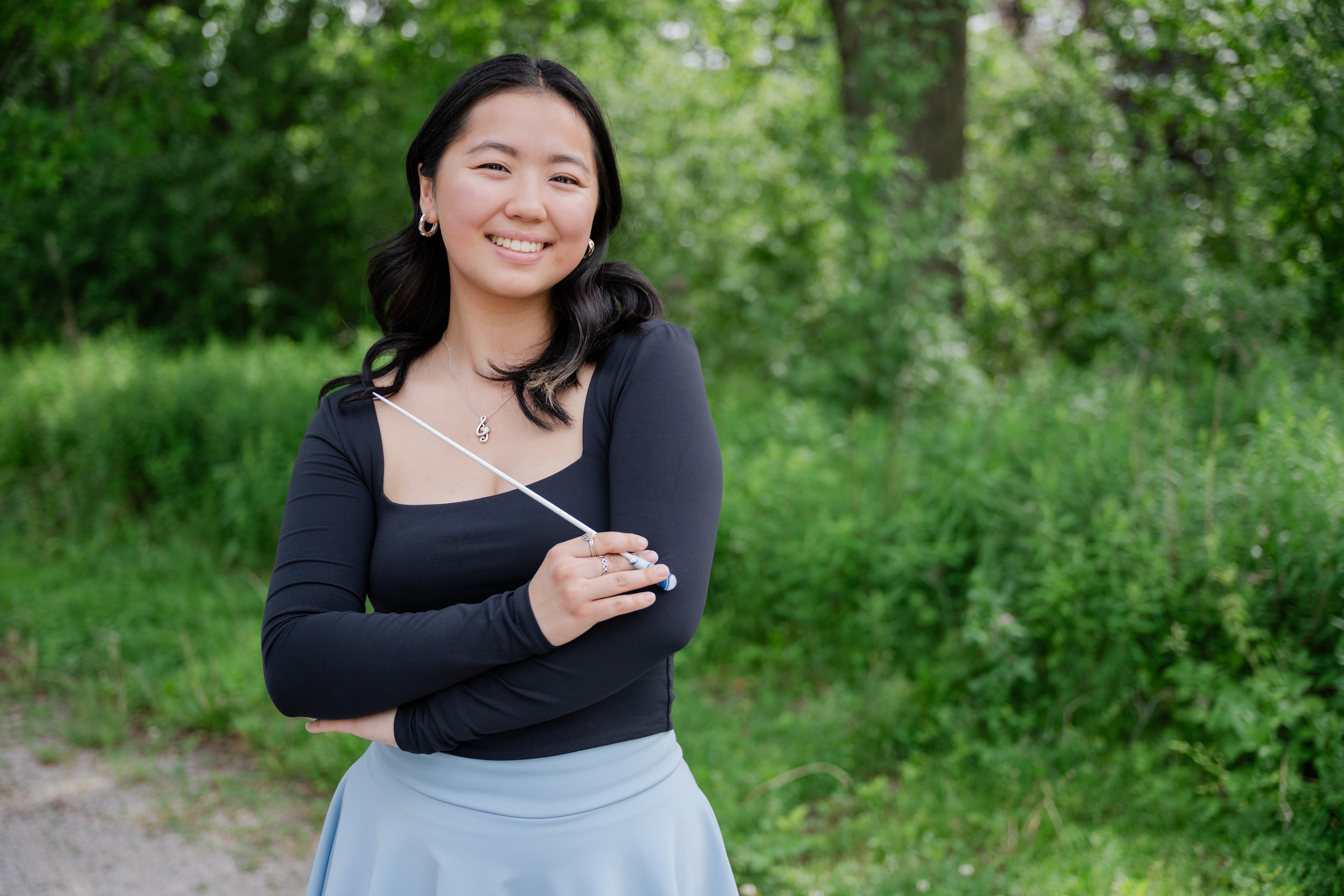 Erin Yip standing indoors beside a doorway
